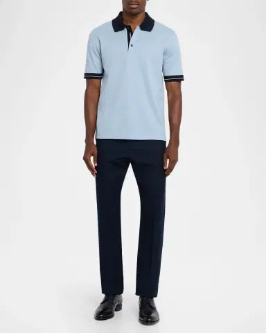 Ferragamo Men's Cotton and Cashmere Chino Pants | Thumbnail 2 Ferragamo Men's Cotton and Cashmere Chino Pants | Thumbnail 2