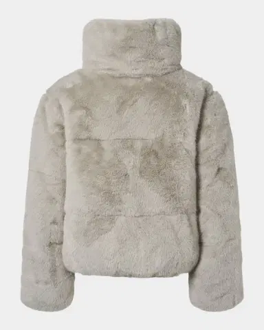 Molo Girl's Havi Sherpa Jacket, Size 8-16 | Thumbnail 3 Molo Girl's Havi Sherpa Jacket, Size 8-16 | Thumbnail 3
