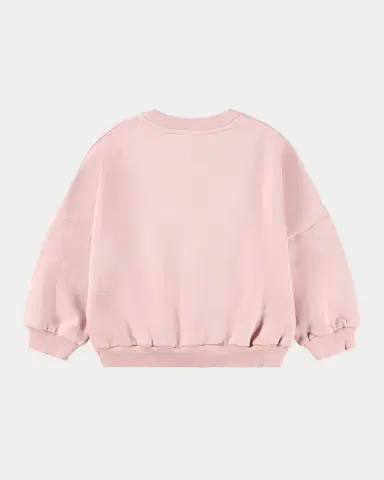 Molo Girl's Marika Bow-Embroidered Sweatshirt, Size 4-6 | Thumbnail 3 Molo Girl's Marika Bow-Embroidered Sweatshirt, Size 4-6 | Thumbnail 3
