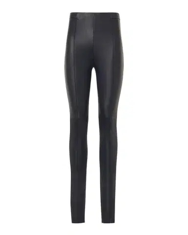 Akris Flame Leather Skinny-Leg Ankle Pants | Thumbnail 1 Akris Flame Leather Skinny-Leg Ankle Pants | Thumbnail 1