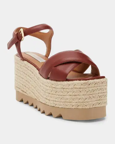 Stella McCartney Elyse Espadrille Wedge Sandals | Thumbnail 2 Stella McCartney Elyse Espadrille Wedge Sandals | Thumbnail 2