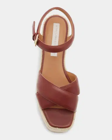 Stella McCartney Elyse Espadrille Wedge Sandals | Thumbnail 5 Stella McCartney Elyse Espadrille Wedge Sandals | Thumbnail 5