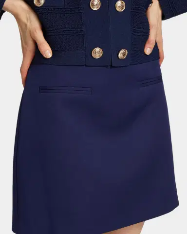 Milly A-Line Cady Mini Skirt | Thumbnail 5 Milly A-Line Cady Mini Skirt | Thumbnail 5