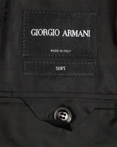 Giorgio Armani Men's Diamond-Woven Stretch-Virgin Wool Tuxedo | Thumbnail 7 Giorgio Armani Men's Diamond-Woven Stretch-Virgin Wool Tuxedo | Thumbnail 7