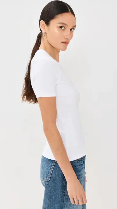 Nili Lotan Elin Tee White | Thumbnail 4 Nili Lotan Elin Tee White | Thumbnail 4