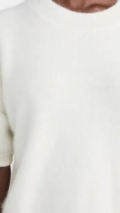 Lisa Yang Juniper Cashmere Sweater Cream Brushed | Thumbnail 6 Lisa Yang Juniper Cashmere Sweater Cream Brushed | Thumbnail 6