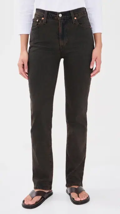 Levi's Ribcage Slim Jeans Over A Cup Srty | Thumbnail 2 Levi's Ribcage Slim Jeans Over A Cup Srty | Thumbnail 2