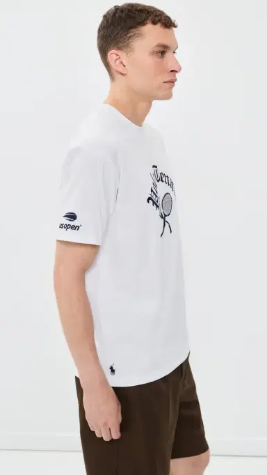 Polo Ralph Lauren x U Open Tennis Tee White | Thumbnail 4 Polo Ralph Lauren x U Open Tennis Tee White | Thumbnail 4