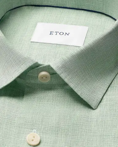 Eton Men's Linen Long-Sleeve Shirt | Thumbnail 5 Eton Men's Linen Long-Sleeve Shirt | Thumbnail 5