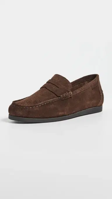 MANEBI Penny Loafers Suede Cocoa | Thumbnail 2 MANEBI Penny Loafers Suede Cocoa | Thumbnail 2