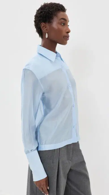 The Latest Ciara Muslin Button Down Shirt | Thumbnail 4 The Latest Ciara Muslin Button Down Shirt | Thumbnail 4