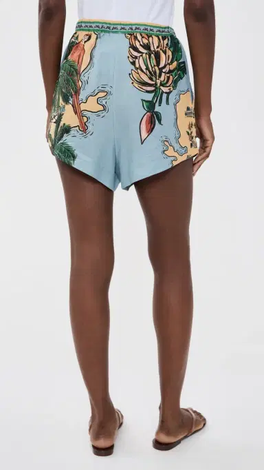 Farm Rio Beaches Path Shorts Beaches Path Multicolor | Thumbnail 3 Farm Rio Beaches Path Shorts Beaches Path Multicolor | Thumbnail 3