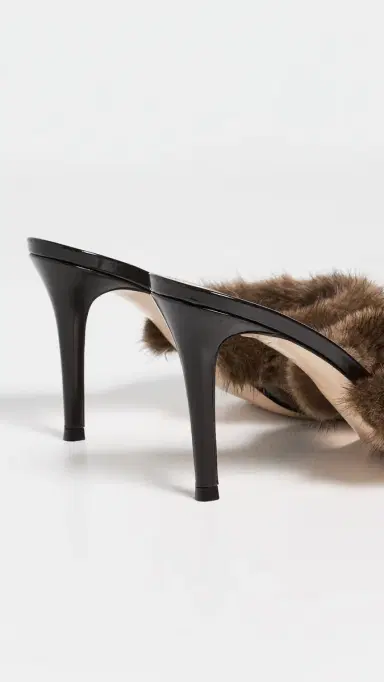 Gianvito Rossi Mink Stiletto Heels Brown/Brown/Moka | Thumbnail 4 Gianvito Rossi Mink Stiletto Heels Brown/Brown/Moka | Thumbnail 4