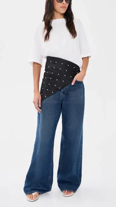 GOOD AMERICAN Vintage Low Slung Baggy Jeans | Thumbnail 5 GOOD AMERICAN Vintage Low Slung Baggy Jeans | Thumbnail 5