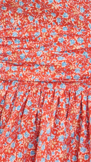 La Maregold The Madeline Top Red inen Bloom | Thumbnail 6 La Maregold The Madeline Top Red inen Bloom | Thumbnail 6