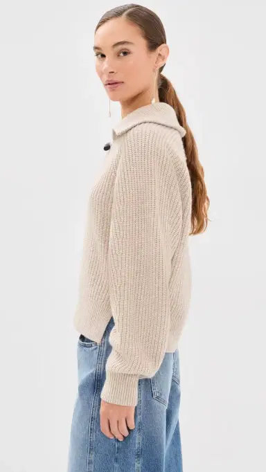 Isabel Marant Miranda Sweater Beige | Thumbnail 4 Isabel Marant Miranda Sweater Beige | Thumbnail 4