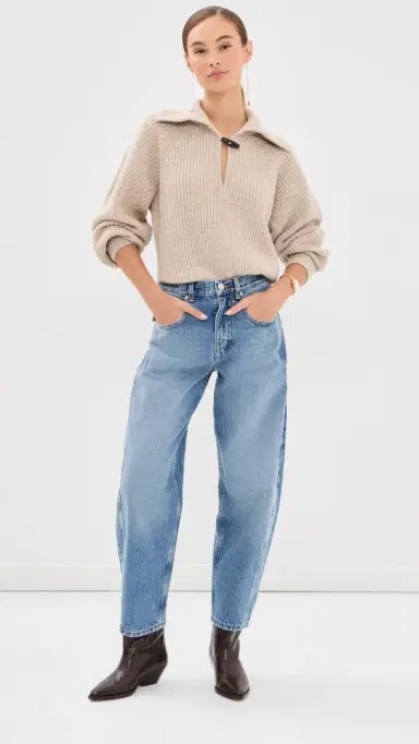 Isabel Marant Miranda Sweater Beige | Thumbnail 5 Isabel Marant Miranda Sweater Beige | Thumbnail 5