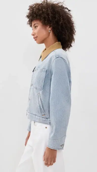 Madewell Denim Rancher Jacket Greenwich Wash | Thumbnail 4 Madewell Denim Rancher Jacket Greenwich Wash | Thumbnail 4