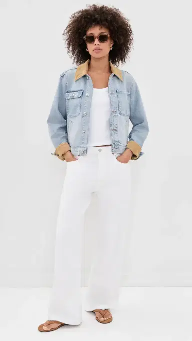 Madewell Denim Rancher Jacket Greenwich Wash | Thumbnail 5 Madewell Denim Rancher Jacket Greenwich Wash | Thumbnail 5