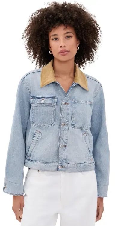 Madewell Denim Rancher Jacket Greenwich Wash | Thumbnail 1 Madewell Denim Rancher Jacket Greenwich Wash | Thumbnail 1