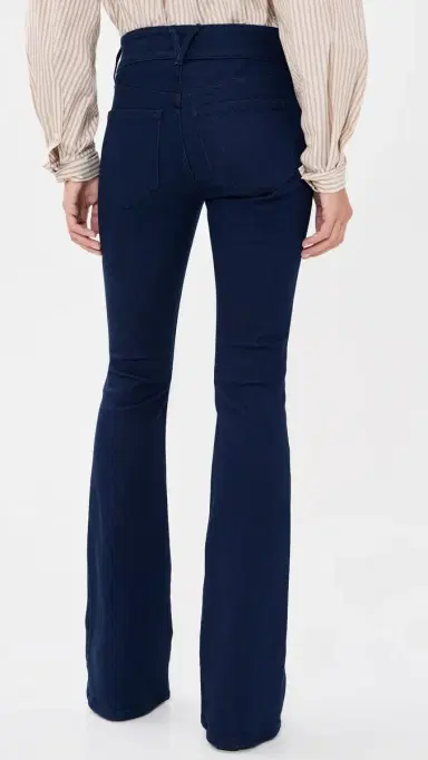 Veronica Beard Jean Beverly Skinny Flare Jeans Indigo Rinse | Thumbnail 3 Veronica Beard Jean Beverly Skinny Flare Jeans Indigo Rinse | Thumbnail 3