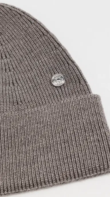 Acne Studios Krivi Beanie Warm Grey Melange One Size | Thumbnail 4 Acne Studios Krivi Beanie Warm Grey Melange One Size | Thumbnail 4