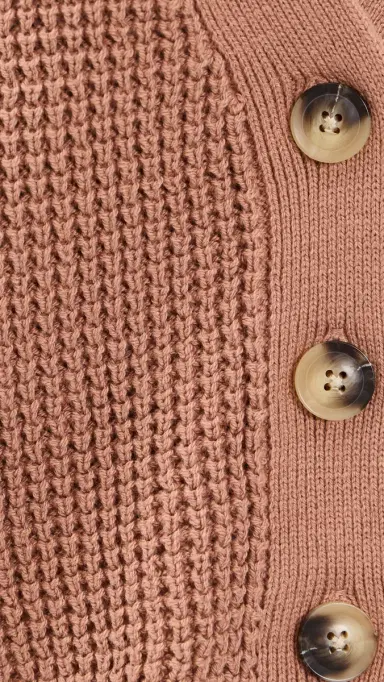 Eberjey Recy Sweater Cropped Cardigan Hazelnut | Thumbnail 6 Eberjey Recy Sweater Cropped Cardigan Hazelnut | Thumbnail 6