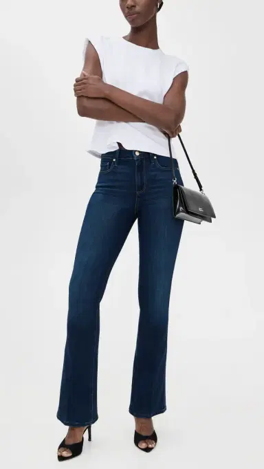 PAIGE High Rise Laurel Canyon Jeans | Thumbnail 5 PAIGE High Rise Laurel Canyon Jeans | Thumbnail 5