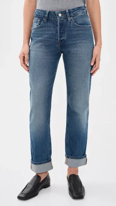 GOOD AMERICAN Vintage Straight Ankle Jeans | Thumbnail 2 GOOD AMERICAN Vintage Straight Ankle Jeans | Thumbnail 2