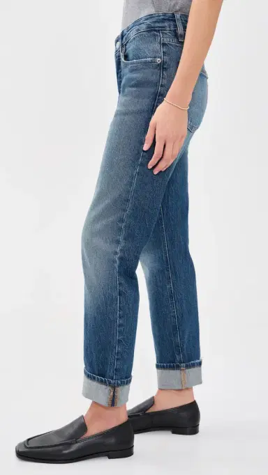 GOOD AMERICAN Vintage Straight Ankle Jeans | Thumbnail 4 GOOD AMERICAN Vintage Straight Ankle Jeans | Thumbnail 4