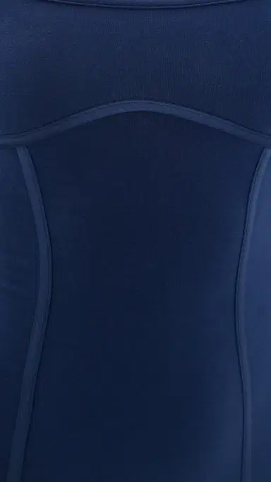 Fleur du Mal Cotton coop Neck Dress Midnight Navy | Thumbnail 6 Fleur du Mal Cotton coop Neck Dress Midnight Navy | Thumbnail 6