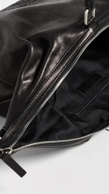 MARGESHERWOOD Dumpling Tote Black Washed Nappa One Size | Thumbnail 6 MARGESHERWOOD Dumpling Tote Black Washed Nappa One Size | Thumbnail 6