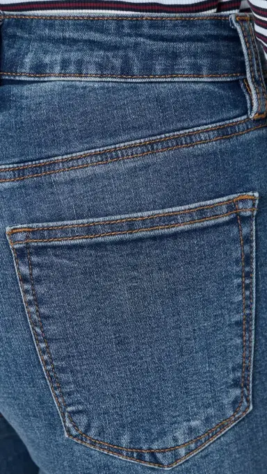 Good American Good Legs Flare Jeans Blue4 | Thumbnail 6 Good American Good Legs Flare Jeans Blue4 | Thumbnail 6