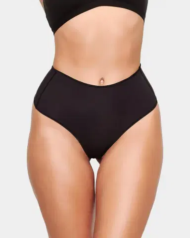 Skims Fits Everybody High-Waisted Thong | Thumbnail 4 Skims Fits Everybody High-Waisted Thong | Thumbnail 4