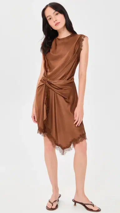 A.L.C. A. L.C. Dion Dress Light Chestnut | Thumbnail 2 A.L.C. A. L.C. Dion Dress Light Chestnut | Thumbnail 2