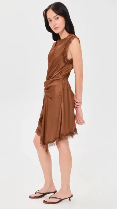 A.L.C. A. L.C. Dion Dress Light Chestnut | Thumbnail 4 A.L.C. A. L.C. Dion Dress Light Chestnut | Thumbnail 4