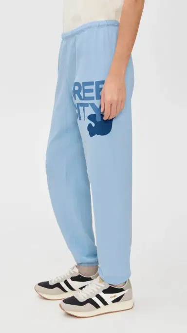 Freecity Freecity Sweatpants Blueice | Thumbnail 4 Freecity Freecity Sweatpants Blueice | Thumbnail 4