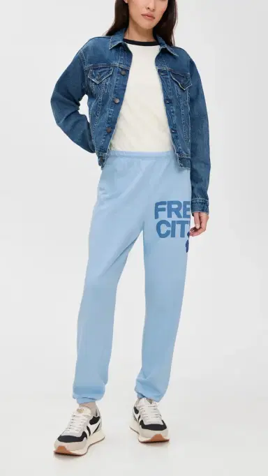 Freecity Freecity Sweatpants Blueice | Thumbnail 5 Freecity Freecity Sweatpants Blueice | Thumbnail 5