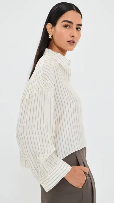 TWP Next Ex Button Down Shirt / Blue | Thumbnail 4 TWP Next Ex Button Down Shirt / Blue | Thumbnail 4