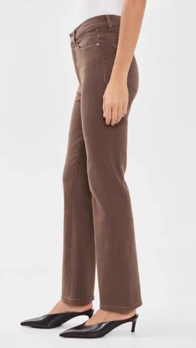 DL1961 Halle Straight Instasculpt Jeans Brownstone | Thumbnail 4 DL1961 Halle Straight Instasculpt Jeans Brownstone | Thumbnail 4