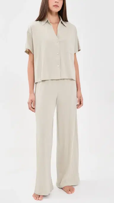 Eberjey Pima Cotton Pajama et andstone | Thumbnail 2 Eberjey Pima Cotton Pajama et andstone | Thumbnail 2