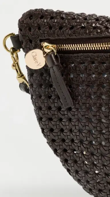 Clare V. Grande Fanny Pack Chocolate One Size | Thumbnail 5 Clare V. Grande Fanny Pack Chocolate One Size | Thumbnail 5