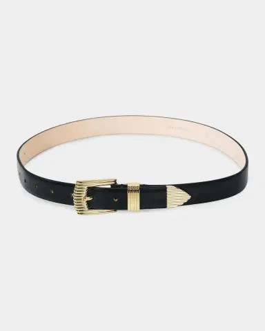 Déhanche Rosen Ridged Leather Belt | Thumbnail 2 Déhanche Rosen Ridged Leather Belt | Thumbnail 2