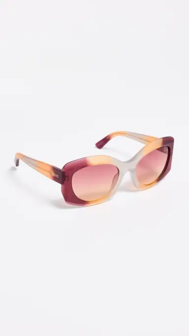Pucci Butterfly Sunglasses Burgundy/Orange/Rose One Size | Thumbnail 4 Pucci Butterfly Sunglasses Burgundy/Orange/Rose One Size | Thumbnail 4