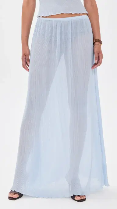LIONESS Ford Maxi Skirt oft Blue | Thumbnail 2 LIONESS Ford Maxi Skirt oft Blue | Thumbnail 2