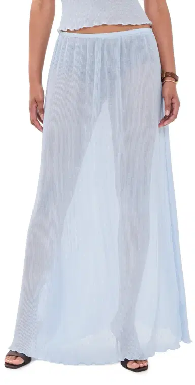 LIONESS Ford Maxi Skirt oft Blue | Thumbnail 1 LIONESS Ford Maxi Skirt oft Blue | Thumbnail 1