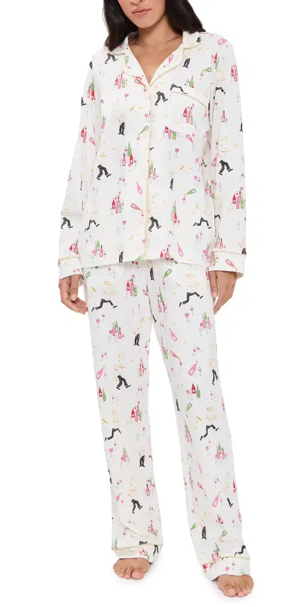 Classic tretch Jersey Pajama et Bar a Vin Classic tretch Jersey Pajama et Bar a Vin