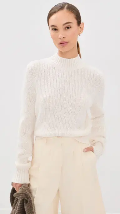 Le Kasha Chiba Cashmere Sweater White | Thumbnail 2 Le Kasha Chiba Cashmere Sweater White | Thumbnail 2
