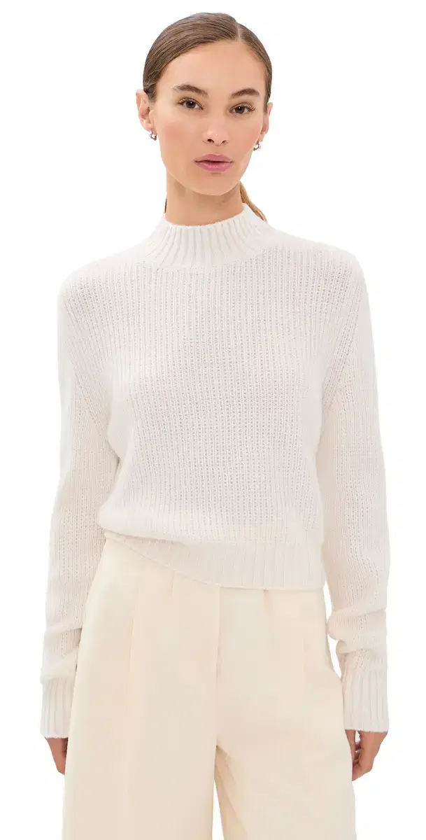 Chiba Cashmere Sweater White Chiba Cashmere Sweater White