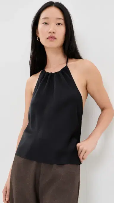 DONNI. The ilk Halter Top Jet | Thumbnail 2 DONNI. The ilk Halter Top Jet | Thumbnail 2